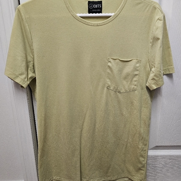 Men's Beige T-Shirt - Picture 2 of 5